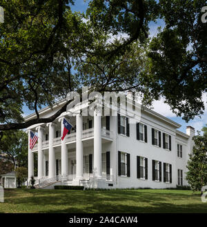 Il Texas Governor Mansion di Austin, la capitale del Texas Foto Stock