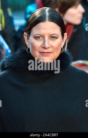Londra, Regno Unito. Xiii oct, 2019. Emma Tillinger Koskoff assiste la chiusura notte di Gala per 'l'Irlandese' International Premiere durante la 63a BFI London Film Festival presso l' Odeon Luxe a Londra. Credito: SOPA Immagini limitata/Alamy Live News Foto Stock