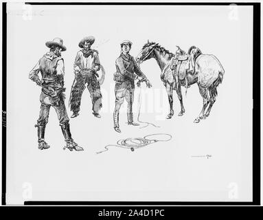 L'apertura del tenderfoot Foto Stock