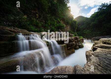 Cascata Tanggedu, East Sumba, East Nusa Tengara, Indonesia Foto Stock