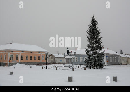 Città balneare di Raahe in Finlandia Foto Stock