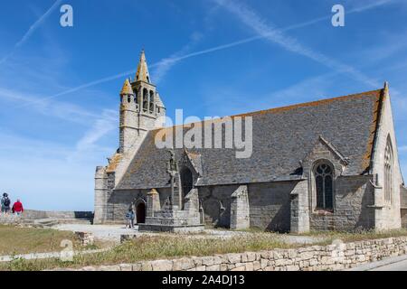 La cattedrale di Notre-dame-de-la-JOIE cappella, RUE DE LA JOIE, PENMARCH, Finisterre, Bretagna Francia Foto Stock