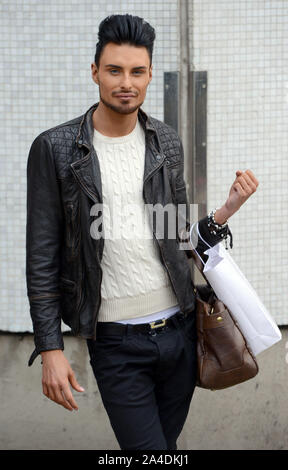 Foto deve essere accreditato ©Alex Huckle/Alfa premere 067572 08/02/2013 Rylan Clark ad ITV London Studios Foto Stock