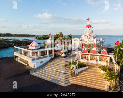 Sagar Shiv Mandir Hindu Temple sull'Isola Mauritius Foto Stock