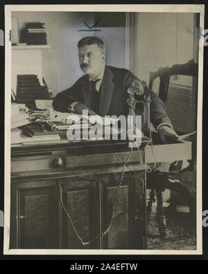 Theodore Roosevelt quando era a New York il commissario di polizia Foto Stock