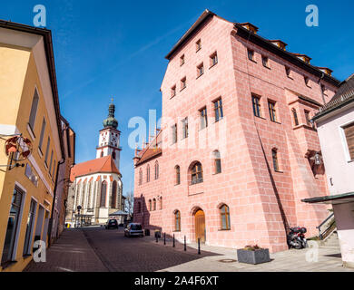 Panorama Sulzbach-Rosenberg nel Palatinato Superiore Foto Stock