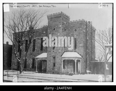 Tom Green County Jail, San Angelo, Tex. Foto Stock