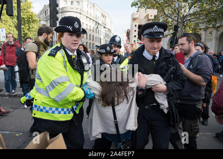 Estinzione della ribellione proteste, Londra, Regno Unito, 2019 Foto Stock