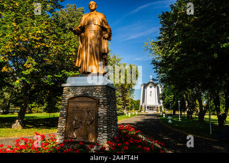 Nostra Signora dell'Assunzione monumento   Rogersville, New Brunswick, CA Foto Stock