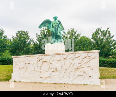 Monumento ai naviganti. Monumento marittimi a Langelinie, Copenaghen, al commerciante danese marinai della marina perso a WW1 Foto Stock