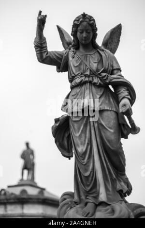 Il Museo generale "Cimitero Presbítero Matías Maestro" (1808 ). Il patrimonio culturale della nazione. La città di Lima, Perú,America del Sud. Foto Stock