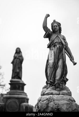 Il Museo generale "Cimitero Presbítero Matías Maestro" (1808 ). Il patrimonio culturale della nazione. La città di Lima, Perú,America del Sud. Foto Stock