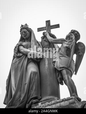 Il Museo generale "Cimitero Presbítero Matías Maestro" (1808 ). Il patrimonio culturale della nazione. La città di Lima, Perú,America del Sud. Foto Stock