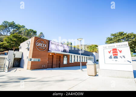 Il Teatro Greco è un open air music venue in Griffith Park di Los Angeles in California Foto Stock