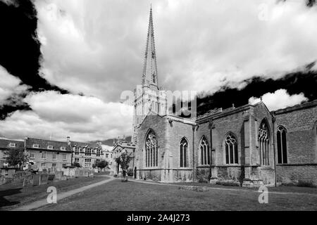 Chiesa di St Peters, Oundle town, Northamptonshire, England, Regno Unito Foto Stock