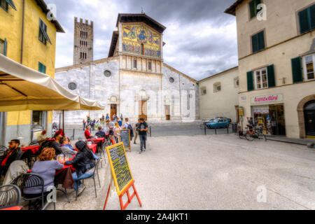 L'Italia, Toscana, Lucca, basilica di San Frediano Foto Stock