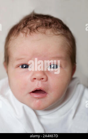 Ritratto di neonato ragazza Foto Stock
