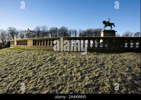 Il Royal Castle Park, Oslo Foto Stock