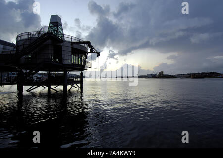 La Norwegian Petroleum Museum, Stavanger, Rogaland. Foto Stock