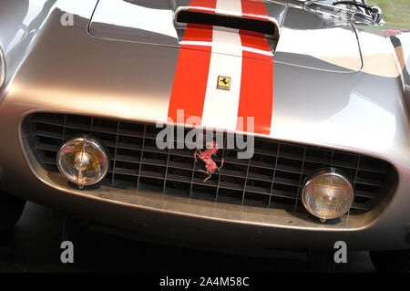 Il MUGELLO, IT, Ottobre, 2017: Vintage Ferrari 250 GT Berlinetta Passo Corto 1961 al Paddock Show di Ferrari anniversario 1947-2017 nel circuito del Mugello Foto Stock