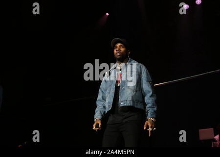 Chris Brown INDIGOAT tour con Tory Lanez e Ty Dolla $ign offre: Tory Lanez dove: New York New York, Stati Uniti quando: 14 set 2019 Credit: Derrick Salters/WENN.com Foto Stock