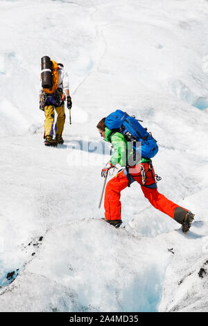 Ghiacciaio Nigard in Norvegia Foto Stock