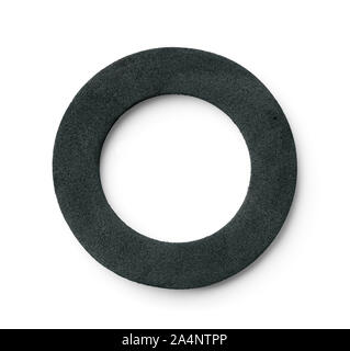 Guarnizione o-ring in gomma nera. Guarnizioni NBR di tenuta per l'impianto  idraulico. Parte di ricambio resistente agli agenti chimici. Contesto  industriale Foto stock - Alamy