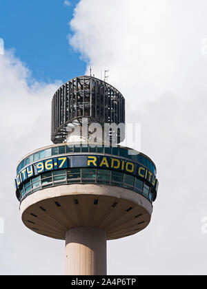 Radio City Tower, St. John's faro, un punto di riferimento di Liverpool a 138m di altezza, progettato da James A. Roberts Associates. Foto Stock