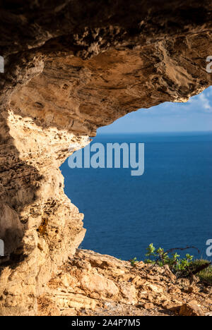Viste da Es Cap Blanc, Maiorca Foto Stock