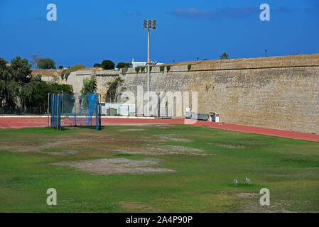 Libertà, (Eleftherias) stadium, Heraklion, Creta, Grecia. Foto Stock