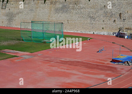 Libertà, (Eleftherias) stadium, Heraklion, Creta, Grecia. Foto Stock
