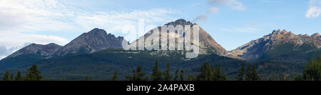 Il picco più alto degli Alti Tatra - Gerlach picco, Slovacchia Foto Stock