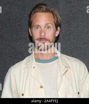 New York, New York, Stati Uniti d'America. 15 ottobre, 2019. Alexander Skarsgard assiste il New York screening di 'Kill Team' il 15 ottobre 2019 al Landmark Theater di New York City. Credito: John Palmer/media/punzone Alamy Live News Foto Stock