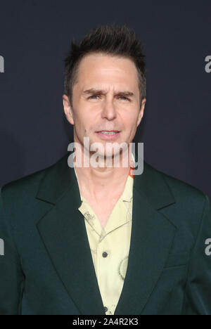Los Angeles, Ca. 15 ottobre, 2019. Sam Rockwell presso il Los Angeles premiere di Jojo Coniglio a Hollywood American Legion Post a Los Angeles, la California il 15 ottobre 2019. Credito: Faye Sadou/media/punzone Alamy Live News Foto Stock
