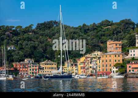 Portofino, Italia Foto Stock