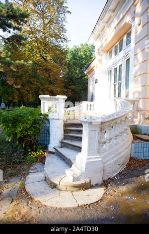 La vecchia scala. Vecchio sanatorio di loro. Chkalov a Odessa, Ucraina Foto Stock