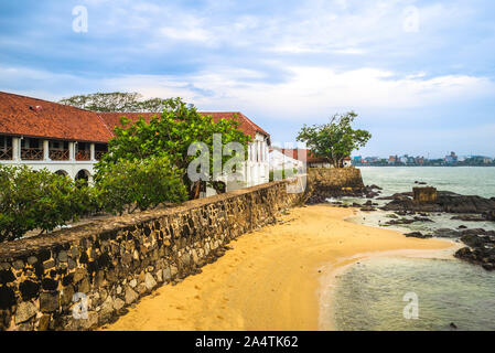 Scenario del forte di Galle nello Sri Lanka Foto Stock