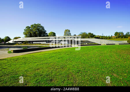 La formazione del paesaggio uno (LFone) da Zaha Hadid, Weil am Rhein, Germania. Foto Stock