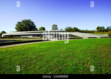 La formazione del paesaggio uno (LFone) da Zaha Hadid, Weil am Rhein, Germania. Foto Stock