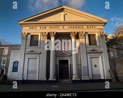 San Giovanni Battista la Chiesa in Brighton Foto Stock