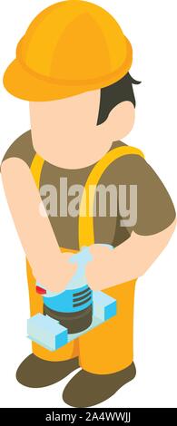 Icona di Miller, stile isometrico Illustrazione Vettoriale