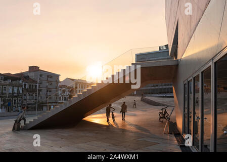 Casa della Musica da Oporto Foto Stock