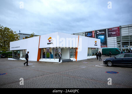 Kunststoffmesse K di Düsseldorf Foto Stock