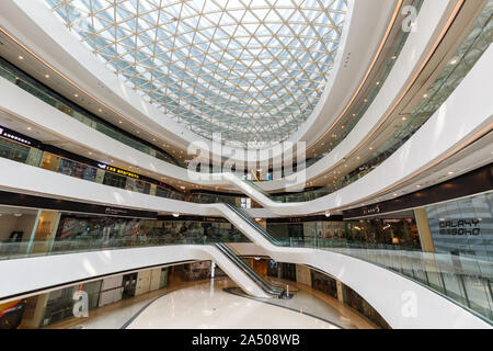 Pechino, Cina - 1 Ottobre 2019: Galaxy edificio di Soho a Pechino in Cina. Foto Stock