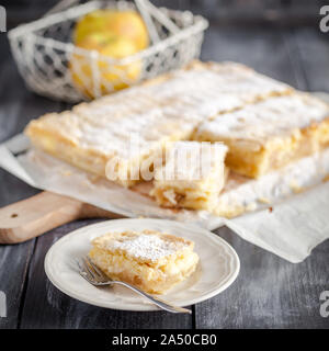 Deliziosa casa apple pie - meglio di panetteria Foto Stock