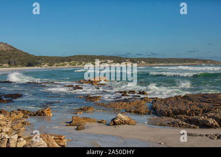 Scarborough Beach vicino a Città del Capo in Sud Africa Foto Stock