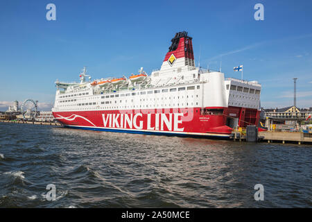 HELSINKI, Finlandia - 23 Maggio 2019: Viking Line Mariella sea cruise ferry di Helsinki Foto Stock