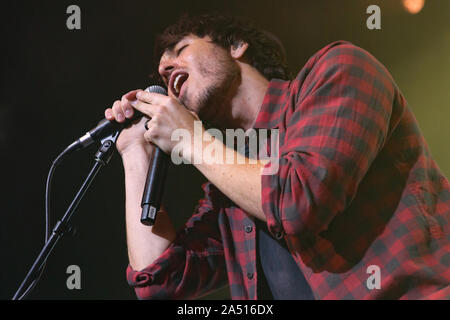 Ottobre 17, 2019, Sydney, NSW, Australia: MORGAN EVANS compie il suo primo spettacolo del tour australiano al Enmore Theatre su ottobre 17, 2019 a Sydney, NSW Australia (credito Immagine: © Christopher Khoury/Australian Press Agency via ZUMA filo) Foto Stock