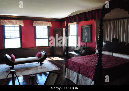 Annie Palmer la camera da letto, Rose Hall Great House, Giamaica, Foto Stock