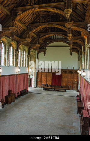 Eltham Palace 'La Grande Hall'. Foto Stock